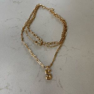 Initial Chain Necklace